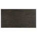 Plateau Rectangle Table Pedestal Base-Rustic Espresso