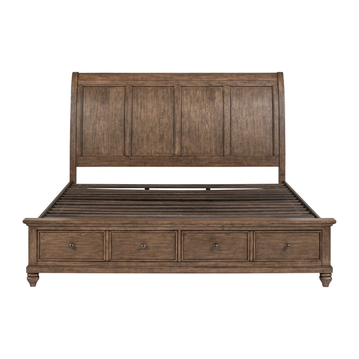 Twin Lakes Queen Storage Bed