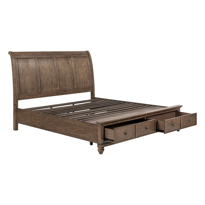 Twin Lakes Queen Storage Bed
