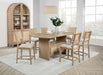 Kailani 8 Pc Counter Height Dining Set image