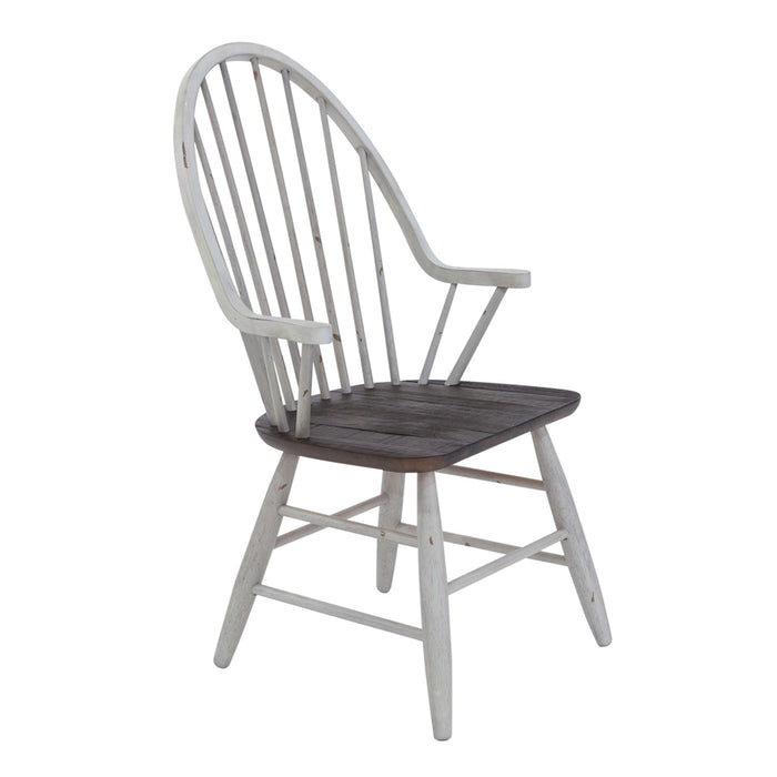 Farmhouse Optional 7 Piece Trestle Table Set