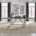 Liberty Furniture Farmhouse Trestle Table in White image