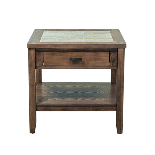Liberty Furniture Mesa Valley End Table in Tobacco image