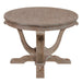 Greystone Mill Oval Cocktail Table in Stone White image