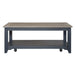 Liberty Furniture Summerville Rectangular Cocktail Table in Navy image