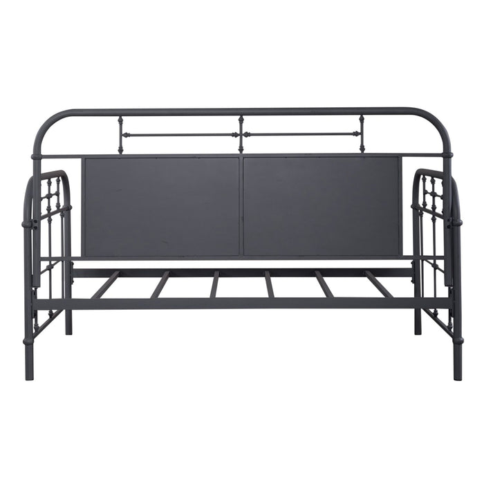 Vintage Series Twin Metal Bed in Navy