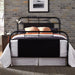Liberty Furniture Vintage Series Queen Metal Bed in Black image