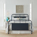 Liberty Furniture Vintage Series Queen Metal Bed in Navy image