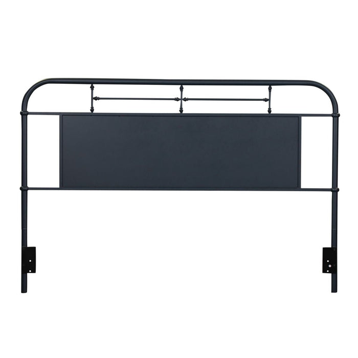 Liberty Furniture Vintage Series King Metal Headboard in Navy image