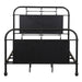 Vintage Series Metal Bed in Black image