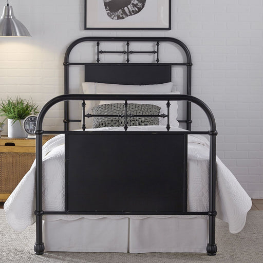 Liberty Furniture Vintage Series Full Metal Bed in Black image