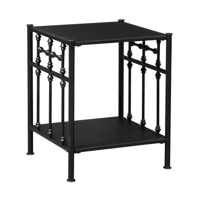 Vintage Series Open Nightstand in Black