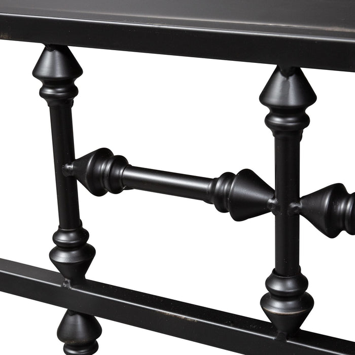 Vintage Series Open Nightstand in Black image