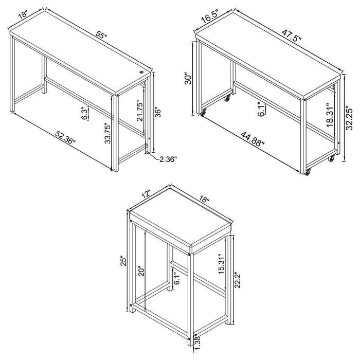 Hawes 4 Pc Counter Height Dining Set