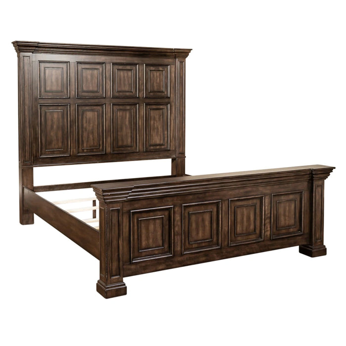 Big Valley Panel Bed, Dresser & Mirror, Chest, Night Stand image
