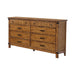 Brenner 8-drawer Dresser Rustic Honey image