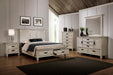 Franco 5-piece California King Storage Bedroom Set Antique White image