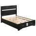 Miranda Full Storage Bed Black image