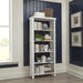 Trellis Lane Accent Bookcase in Weathered White image