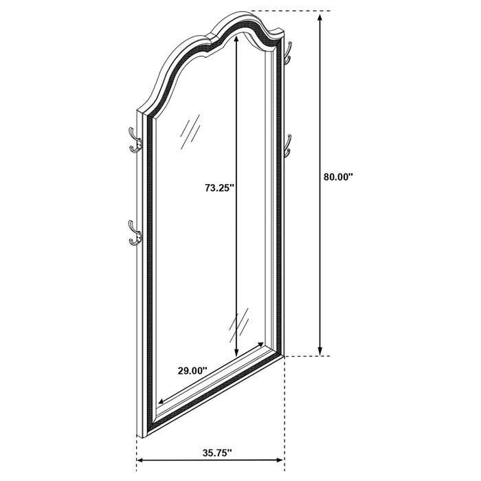 Evangeline Floor Mirror