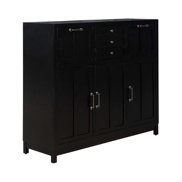 Liberty Furniture Capeside Cottage Buffet in Royal Black