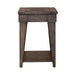 Liberty Furniture Arrowcreek Chair Side Table in Weathered Stone image