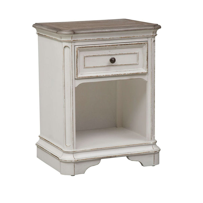 Liberty Magnolia Manor 1 Drawer Night Stand in Antique White image