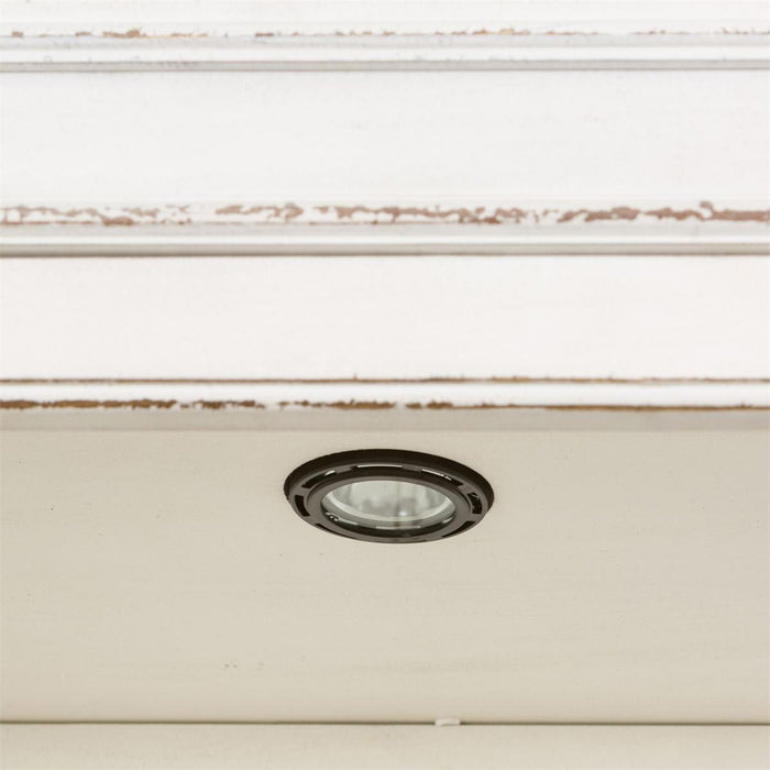 Liberty Furniture Magnolia Manor Entertainment Hutch in Antique White