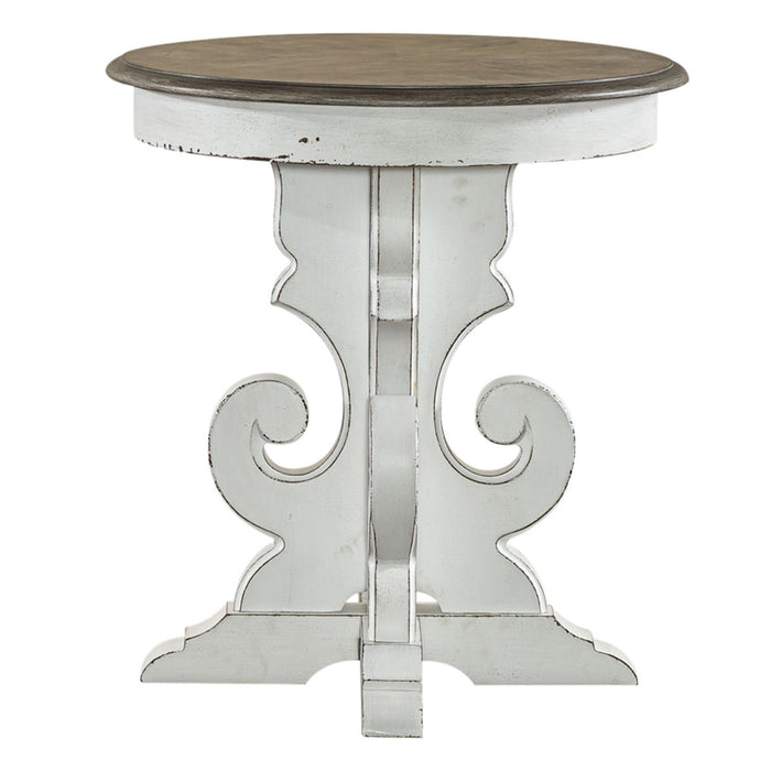 Magnolia Manor Round End Table