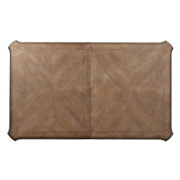 Liberty Furniture Magnolia Manor Rectangular Leg Table in Antique White