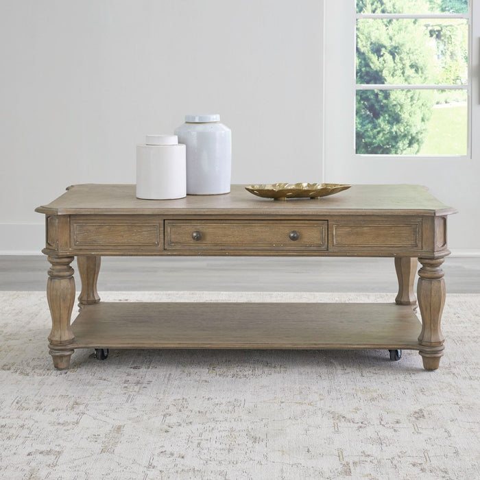 Magnolia Manor Rectangular Cocktail Table image
