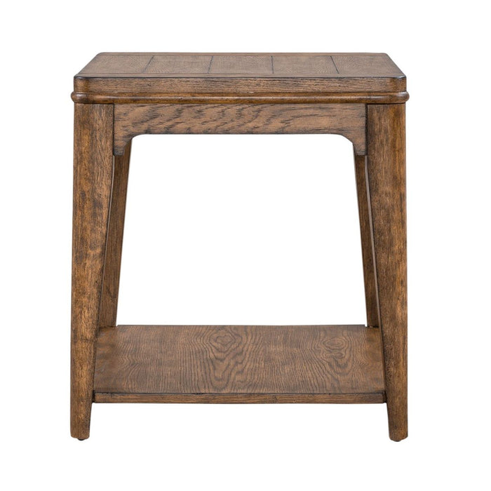 Liberty Furniture Ashford End Table in Sienna