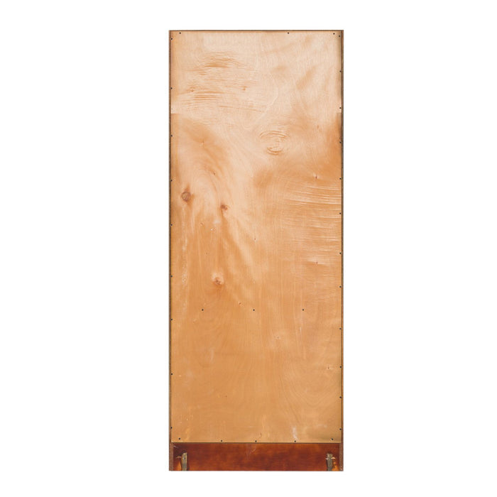 Brayton Manor Jr Executive Open Bookcase in Cognac