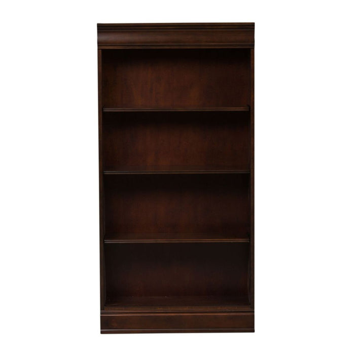 Liberty Furniture Brayton Manor Jr Executive 60 Inch Bookcase (RTA) in Cognac image