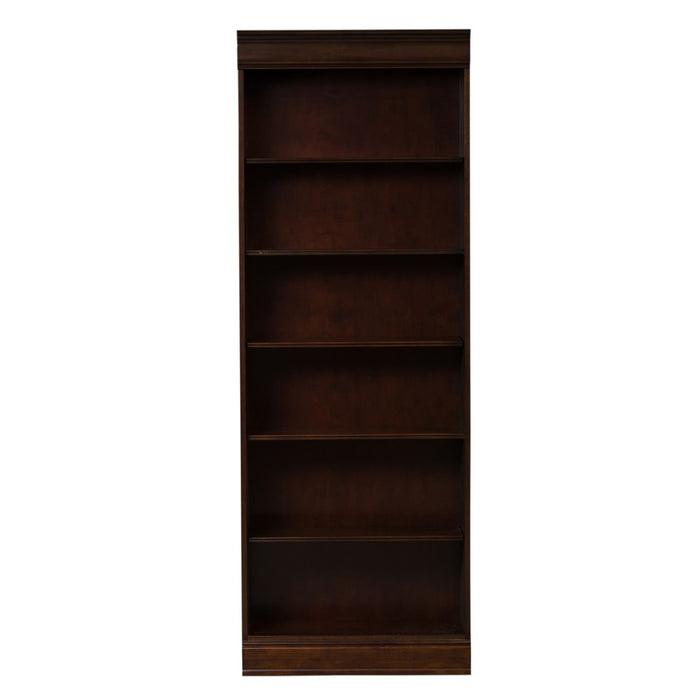 Brayton Manor Jr Executive 82 Inch Bookcase (RTA) in Cognac