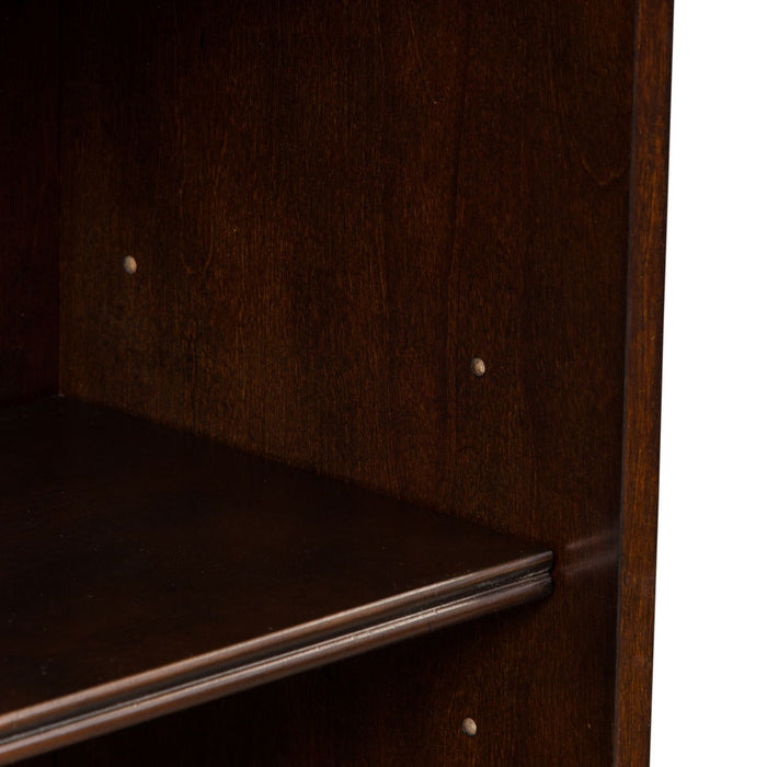 Brayton Manor Jr Executive 82 Inch Bookcase (RTA) in Cognac