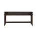 Paradise Valley Console Bar Table in Saddle Brown image