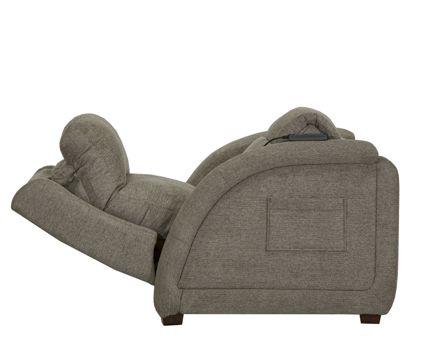 Nirvana Power Headrest Power Lay Flat Recliner w/Lumbar/Dual Motor/Zero Gravity