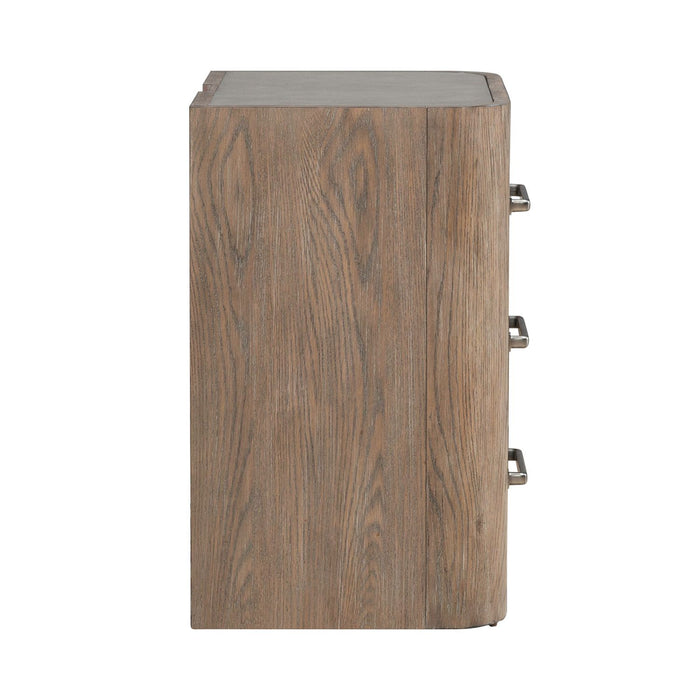 South Bend Nightstand w/ Charging Station in Burnished Clay