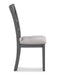 Cori Round Dining 5 Pc Set-Gray
