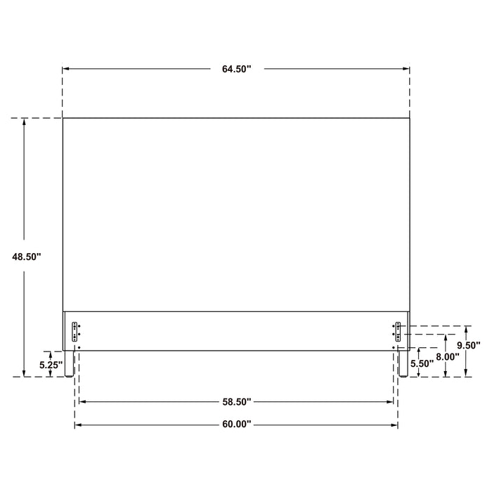 Zyla Queen Headboard