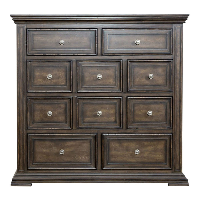 Liberty Furniture Big Valley 10 Drawer Chesser in Brownstone image
