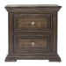 Big Valley 2 Drawer Night Stand w/ Charging Station image