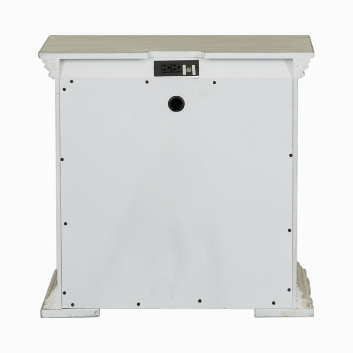 Big Valley 2 Drawer Night Stand w/ Charging Station image