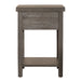 Modern Farmhouse Drawer Chair Side Table image