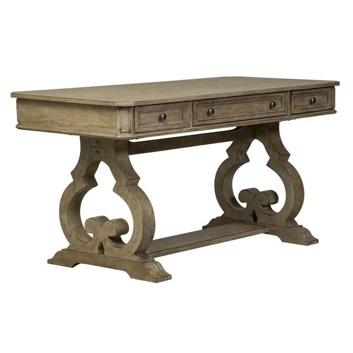 Simply Elegant Writing Desk in Heathered Taupe