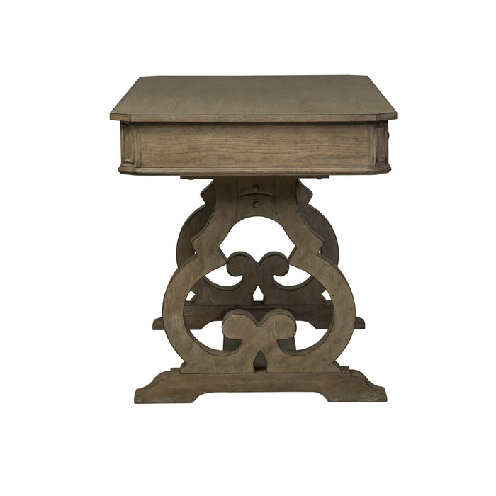 Simply Elegant Writing Desk in Heathered Taupe