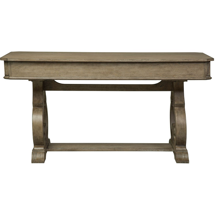 Simply Elegant Writing Desk in Heathered Taupe