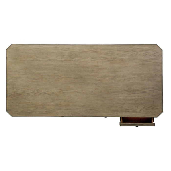Simply Elegant Writing Desk in Heathered Taupe