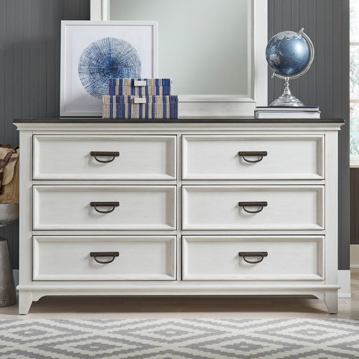 Liberty Furniture Allyson Park Drawer Dresser in White image